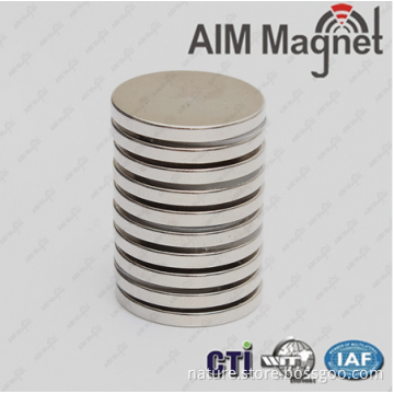 neodymium magnet 20mm diameter x 3mm height